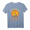 Lustiges Camping T-Shirt mit Lagerfeuer-Motiv – Für Wohnmobil-, Campingplatz- und Naturfreunde