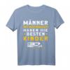 Männer Mit Wohnwagen Haben Die Besten Kinder - Lustiges Camping T-Shirt für Väter mit Spruch, klassisch geschnitten, perfekt für den Campingurlaub