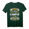 Lustiges Camping Spruch T-Shirt - Für Camper, Wohnmobil- und Zeltplatzliebhaber, ideales Geschenk für Geburtstag & Weihnachten