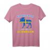 Ich muss gar nix, ich muss nur nach Schweden - Lustiges Reise-Camping T-Shirt mit Elch und Flagge für Schweden-Liebhaber
