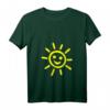 Damen HapKoala T-Shirt mit V-Ausschnitt – Gute Laune Outfit mit lachender Sonne für Urlaub, Party & Alltag