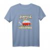 Camping Urlaub T-Shirt - Zuhause ist wo ich parke, ideales Geschenk für Wohnwagen- und Wohnmobil-Fans