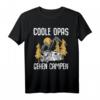 Campen Coole Opas gehen campen Wohnmobil Camping T-Shirt – Perfektes Geschenk für Camper und Wohnwagenliebhaber