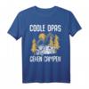Campen Coole Opas gehen campen Wohnmobil Camping T-Shirt – Perfektes Geschenk für Camper und Wohnwagenliebhaber