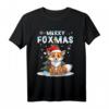 Niedliches Fuchs im Schnee Weihnachts T-Shirt für Kinder – Perfektes Geschenk für Natur- und Fuchsliebhaber zu Weihnachten und im Advent