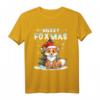 Niedliches Fuchs im Schnee Weihnachts T-Shirt für Kinder – Perfektes Geschenk für Natur- und Fuchsliebhaber zu Weihnachten und im Advent
