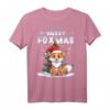 Niedliches Fuchs im Schnee Weihnachts T-Shirt für Kinder – Perfektes Geschenk für Natur- und Fuchsliebhaber zu Weihnachten und im Advent