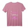 Damen tut nix will nur Campen - Lustiges Camping T-Shirt mit V-Ausschnitt und Wohnwagen Grafik, Geschenkidee für Camperinnen und Naturfans