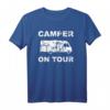 Camping T-Shirt für Outdoor-Enthusiasten - Klassisch geschnitten, doppelt genähter Saum für Komfort und Langlebigkeit