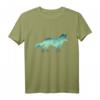 Fuchs Tierdesign Hund Wald Tannen Natur - Natürliche T-Shirts für Tierfreunde, Wanderer & Outdoor Begeisterte, Perfekt als Geschenk zu Weihnachten, Nikolaus & Geburtstagen