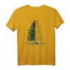 And Into The Forest I Go to Lose My Mind and Find My Soul - Vintage Baum T-Shirt für Wanderer, Camper und Naturfreunde