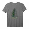 And Into The Forest I Go to Lose My Mind and Find My Soul - Vintage Baum T-Shirt für Wanderer, Camper und Naturfreunde
