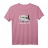Camping Life mit Vintage Camper & Baum T-Shirt – Lustiges Outdoor-Shirt für Camper, Natur- und Wildnisliebhaber