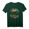 Live Fast Eat Trash Funny Vintage Waschbär Camping T-Shirt – Lustiges Geschenk für Natur- und Tierliebhaber, Geburtstags- und Weihnachtsgeschenk