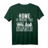 Camping Wohnmobil T-Shirt mit 'Home is where the Stellplatz is' Motiv – Perfektes Outfit für Camping-Fans und Wohnmobil-Liebhaber