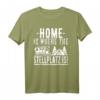 Camping Wohnmobil T-Shirt mit 'Home is where the Stellplatz is' Motiv – Perfektes Outfit für Camping-Fans und Wohnmobil-Liebhaber