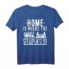 Camping Wohnmobil T-Shirt mit 'Home is where the Stellplatz is' Motiv – Perfektes Outfit für Camping-Fans und Wohnmobil-Liebhaber