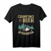 Camper Shirt Herren & Damen – Lustiges Camping und Bier T-Shirt für Camper, Opa & Papa, Perfekt als Geschenk für Campingliebhaber