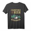Camper Shirt Herren & Damen – Lustiges Camping und Bier T-Shirt für Camper, Opa & Papa, Perfekt als Geschenk für Campingliebhaber