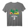 Kinder 3 Jahre Geburtstag T-Shirt mit Wohnmobil & Zelt Design – Lustiges Camping Shirt für kleine Abenteurer und Geburtstagskinder