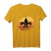 40 Geburtstag Pfadfinder T-Shirt mit Lilie auf Retro Sonne - Vintage Design für Gruppenstunde & Zeltlager