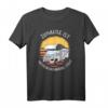 Zuhause Ist Wo Mein Wohnmobil Steht - Lustiges Camping T-Shirt für Camper, Rentner & Familien