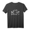 Damen Muttertag Camping Pfadfinder Mama - Scout Mom T-Shirt für Outdoor- und Abenteuerliebhaberinnen, perfektes Geschenk für Pfadfinderinnen