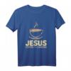 Jesus Kaffee Camping T-Shirt – Perfektes Geschenk für Outdoor- und Naturfans zu Weihnachten, Vatertag & Geburtstag