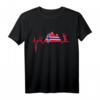 Angeln, Camping & Bier T-Shirt für Herren - Norwegen, Dänemark & Schweden Angeloutfit, Geschenkidee für Papa, Vatertag, Geburtstag