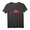 Angeln, Camping & Bier T-Shirt für Herren - Norwegen, Dänemark & Schweden Angeloutfit, Geschenkidee für Papa, Vatertag, Geburtstag
