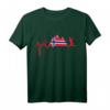 Angeln, Camping & Bier T-Shirt für Herren - Norwegen, Dänemark & Schweden Angeloutfit, Geschenkidee für Papa, Vatertag, Geburtstag