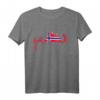 Angeln, Camping & Bier T-Shirt für Herren - Norwegen, Dänemark & Schweden Angeloutfit, Geschenkidee für Papa, Vatertag, Geburtstag
