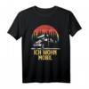 Ich Wohn Mobil Wohnmobil Camper Wohnwagen Camping T-Shirt – Lustiges Geschenk für Camper, Familien & Outdoor-Fans zu Geburtstag & Weihnachten