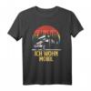 Ich Wohn Mobil Wohnmobil Camper Wohnwagen Camping T-Shirt – Lustiges Geschenk für Camper, Familien & Outdoor-Fans zu Geburtstag & Weihnachten