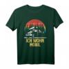 Ich Wohn Mobil Wohnmobil Camper Wohnwagen Camping T-Shirt – Lustiges Geschenk für Camper, Familien & Outdoor-Fans zu Geburtstag & Weihnachten
