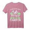 Camper Zelt T-Shirt - Ich brauch keine Therapie ich muss nur Campen - Perfektes Geschenk für Campingfans und Outdoor-Abenteurer