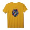 Buntes Tier- und Camping T-Shirt für Natur- und Outdoor-Liebhaber – Künstlerische Designs mit Wolf, Hund, Pinguin & Faultier