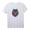 Buntes Tier- und Camping T-Shirt für Natur- und Outdoor-Liebhaber – Künstlerische Designs mit Wolf, Hund, Pinguin & Faultier