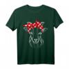 Damen Ziegen-Bandana Tierliebhaber T-Shirt – Stylisches Tiermuster, perfektes Geschenk zu Weihnachten & Geburtstag