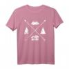 Camping Wohnwagen T-Shirt für Camperinnen und Camper - Ideal für Zelt, Wohnmobil und Van Urlaub