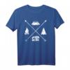 Camping Wohnwagen T-Shirt für Camperinnen und Camper - Ideal für Zelt, Wohnmobil und Van Urlaub