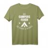 Camping Des Campers Fluch ist Regen und Besuch T-Shirt – Lustiges Camping Spruch-Shirt für Zelt- und Wohnmobilfans
