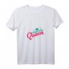 Damen Camping Queen - Lustiges Camper T-Shirt mit V-Ausschnitt für Frauen, perfekt als Geschenk für Campingurlaub, Wohnwagen und Wohnmobil-Fans