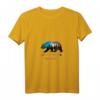 Damen Oregon USA Black Bear Wildlife Hiking Trail Camping Souvenir T-Shirt mit V-Ausschnitt – Perfektes Geschenk für Naturliebhaberinnen & Wanderfans