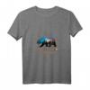 Damen Oregon USA Black Bear Wildlife Hiking Trail Camping Souvenir T-Shirt mit V-Ausschnitt – Perfektes Geschenk für Naturliebhaberinnen & Wanderfans