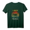 Lustiges Camping I HATE PEOPLE T-Shirt – Humorvolles Geschenk für Outdoor- und Naturfreunde, Abenteuerbegeisterte & Campingliebhaber