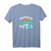 Happiness is Camping with My Dog T-Shirt – Perfektes Geschenk für Wohnmobilfahrer, Hundeliebhaber & Campingfans zu Weihnachten, Geburtstag & Rente