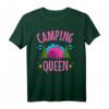 Camping Queen T-Shirt - Königin des Campings für Frauen und Mädchen, perfektes Geschenk für Outdoor- und Campingliebhaberinnen
