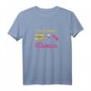 Damen Camping T-Shirt - Ich bin eine einfache Frau mit Wein, Hund und Camper - Perfektes Geschenk für Campingliebhaberinnen