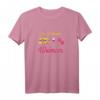 Damen Camping T-Shirt - Ich bin eine einfache Frau mit Wein, Hund und Camper - Perfektes Geschenk für Campingliebhaberinnen